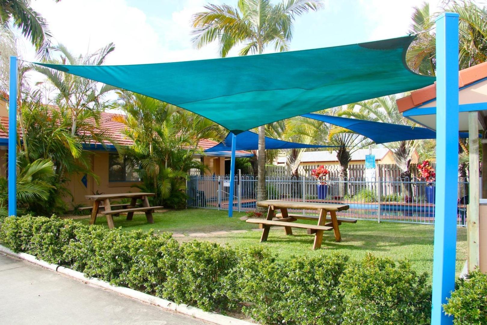 Yamba Twin Pines Motel Bagian luar foto